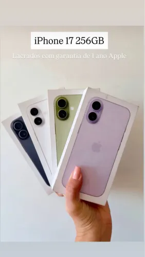 iPhone 16 novo lacrado