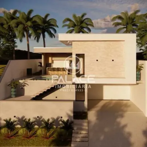 casa em condomínio à venda em santa rosa, piracicaba 3 quartos 196m²