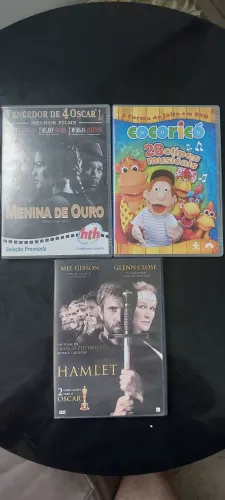 Kit 3 DVDs Diversos
