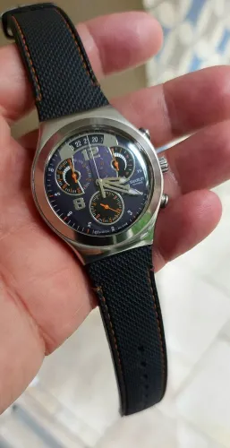 Relógio swatch cronógrafo suíço