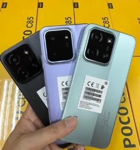 POCO C85 256GB chegou com preço de oportunidade - rápido, bonito e com ótima bateria!!!