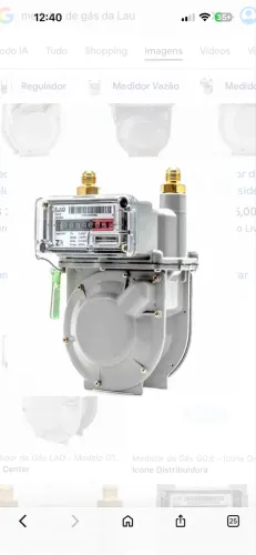 Medidor gás marca lao 0.6 