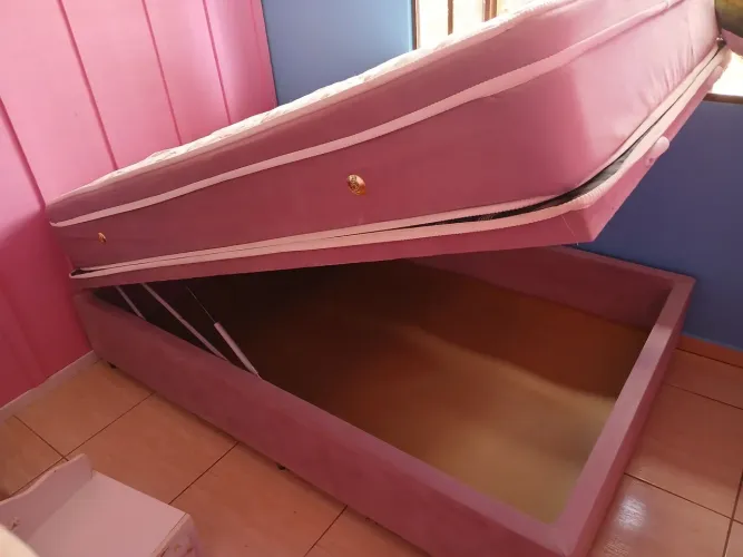 Cama box viúva