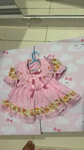 Vestido boneca fofa da estrela 