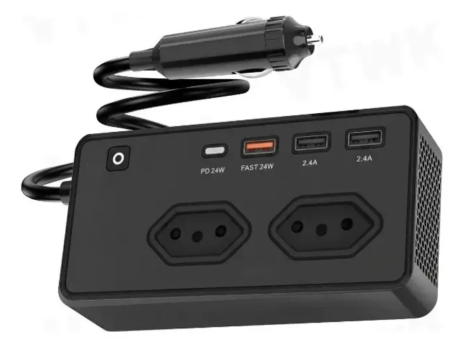 Inversor Conversor 350w 12v Para 110v Tomada Usb Turbo para starlink