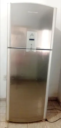 Geladeira inox 220 V