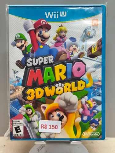 Super Mario 3D World - Nintendo WII U - envio pela Olx