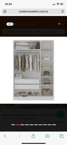 Guarda roupa e cômoda