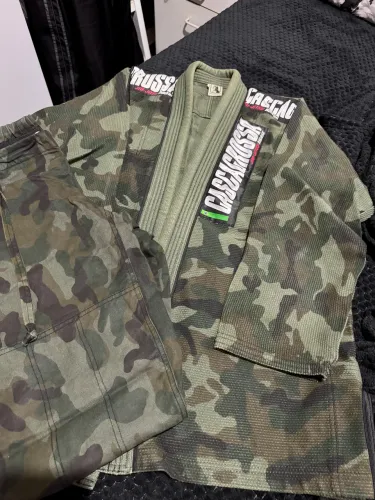  KIMONO CASCA GROSSA CAMUFLADO - A2 MASCULINO