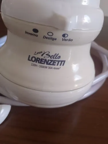 Chuveiro funcionando Lorenzetti 220v