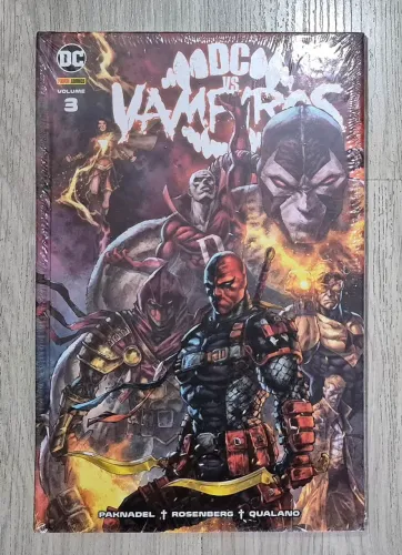 Comic DC vs. Vampiros Vol.03 - NOVO