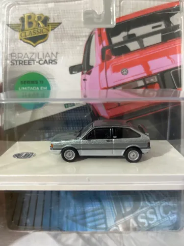 Volkswagen Gol GTI Cinza - 1/64 - Br Classics