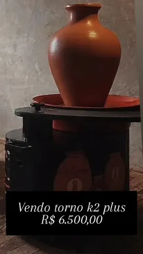Torno cerâmica
