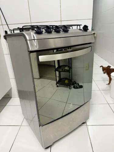 Fogão Electrolux 4 Bocas Inox - Funcionando Perfeitamente