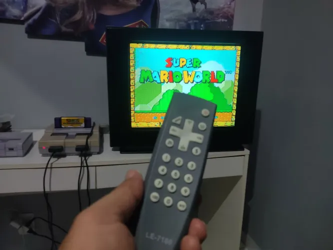 Tv CRT Semp 21 polegadas entrada vídeo componente 