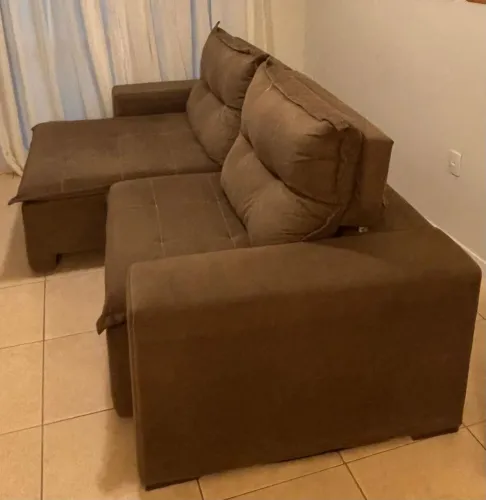 Sofá reclinável otimo estado - 2,5 m  - 650,00 pra vender rapido