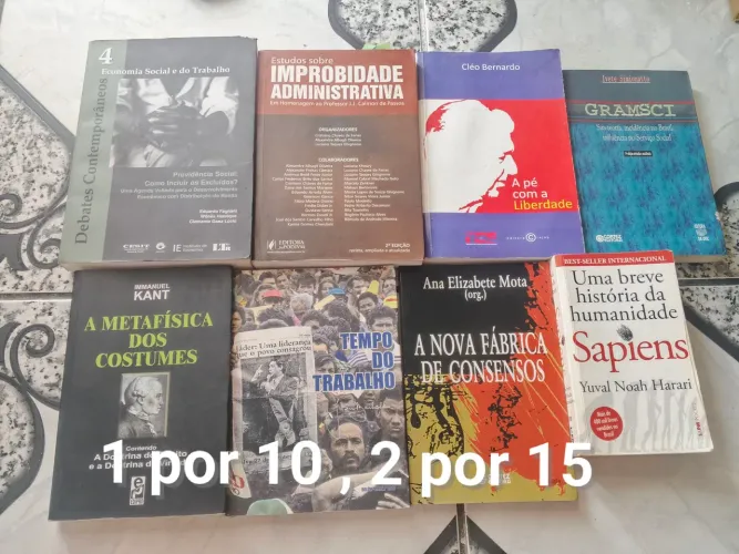 Vendo livros