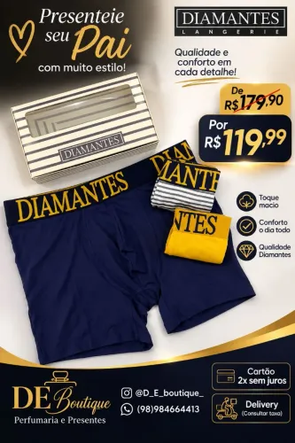 Ótima opção de presente para o dia dos pais 