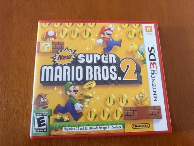 New Super Mario Bros 2 Nintendo 3DS Original Completo | Clássico Nintendo 
