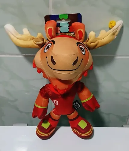 Pelúcia Maple mascote copa do mundo 2026 ( Oficial)