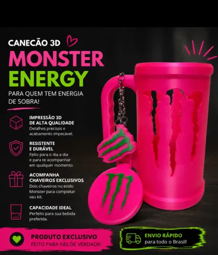 Caneca monster