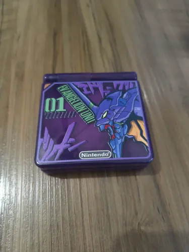 Gameboy Advance SP Evangelion Tela IPS