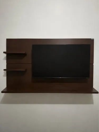 Painel para tv, cor marrom