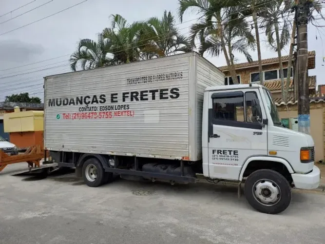 MUDANÇA ( CAMPO GRANDE ) CAMINHÃO BAU COM PLATAFORMA ELEVATÓRIA