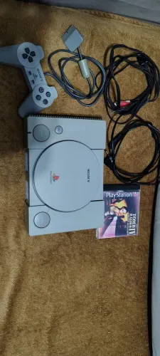 Playstation 1 fat completo leito 100%
