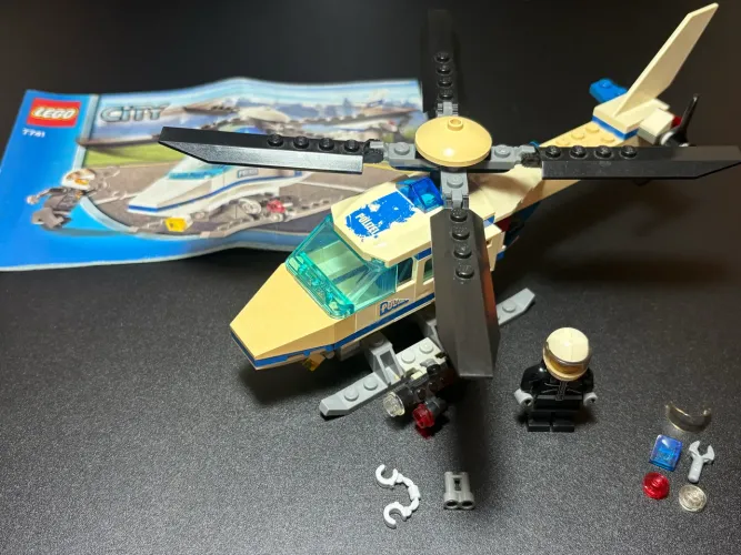 Lego City 7741 Helicóptero da Policia