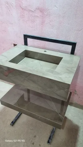 Pia de porcelanato 60x40 