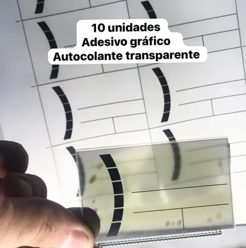 Kit com 10 Adesivos gráficos painel Kawasaki Z750
