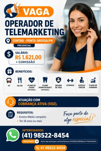Vaga de emprego