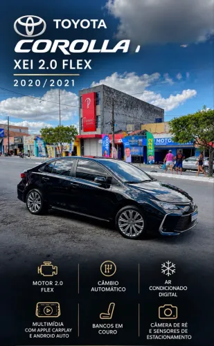 Toyota Corolla XEI 2.0 Flex 16V Aut. 2021
