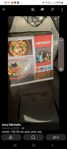 Vendo gril panela eletrica
