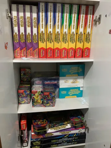 Coleção de selados inglês Pokémon TCG
