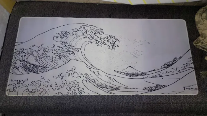 Mousepad wave branco