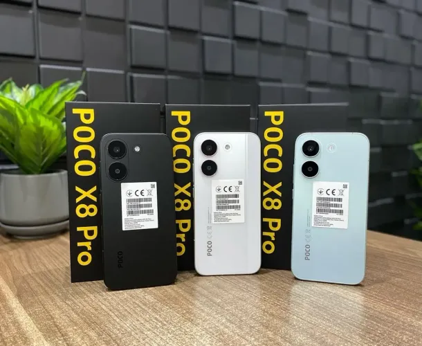 Poco X8 Pro 5G NFC 512GB 12GB Modelo Premium Alto Desempenho