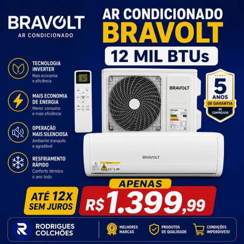 Ar Condicionado Split 12 mil btus