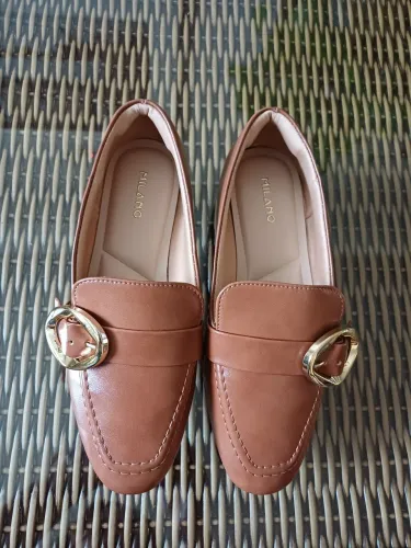 Vendo sapato Minuano, cor marrom seminovo, tamanho 36.