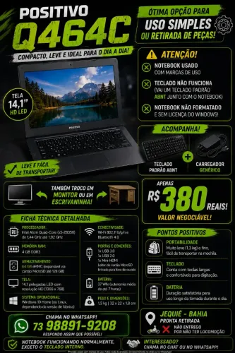 Positivo Q464C