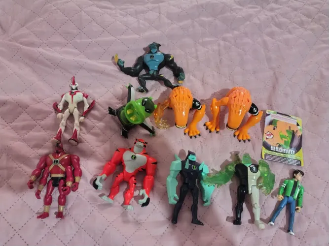 Lote Ben 10 bandai atenção!!! Leia a descrição!!!