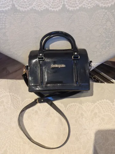 Bolsa preto vinil