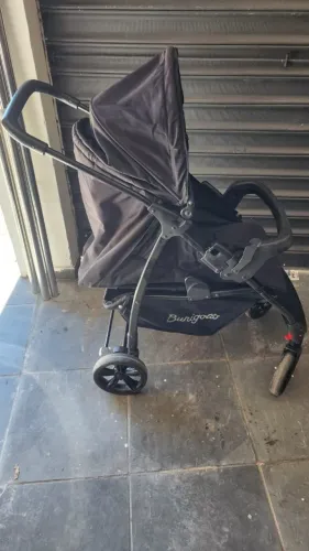 Carrinho de Bebe Burugoto Ecco preto