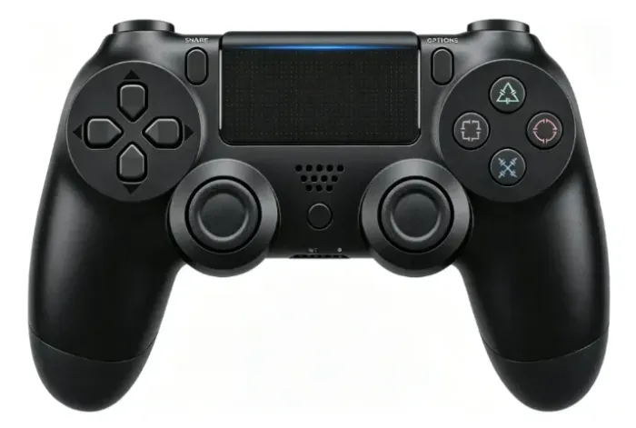 Controle Sem Fio Compatível Com Pc Gamer Ps4 Branco