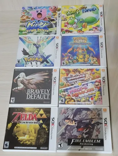 Jogos Nintendo 3DS Novos e Usados - Preços na Descrição
