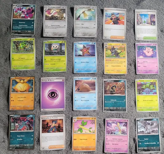 25 Cartas pokemon TCG