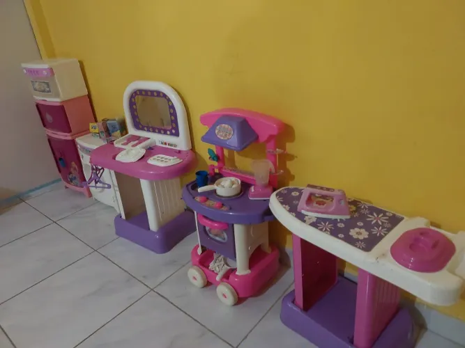 Cozinha de brinquedo infantil 