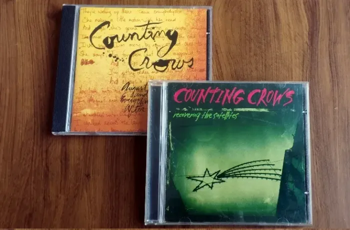 CDs Couting Crows - August and Everything After & Recovering the Satellites