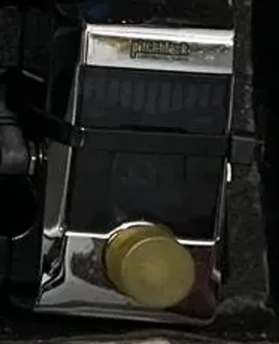 Pedal Afinador Korg Pitchblack PB01 Cor Prata (Rara)